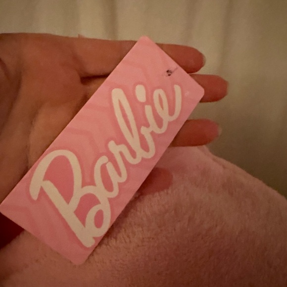 Oh So Barbie Pink Fleece Top M -New - Picture 2 of 7